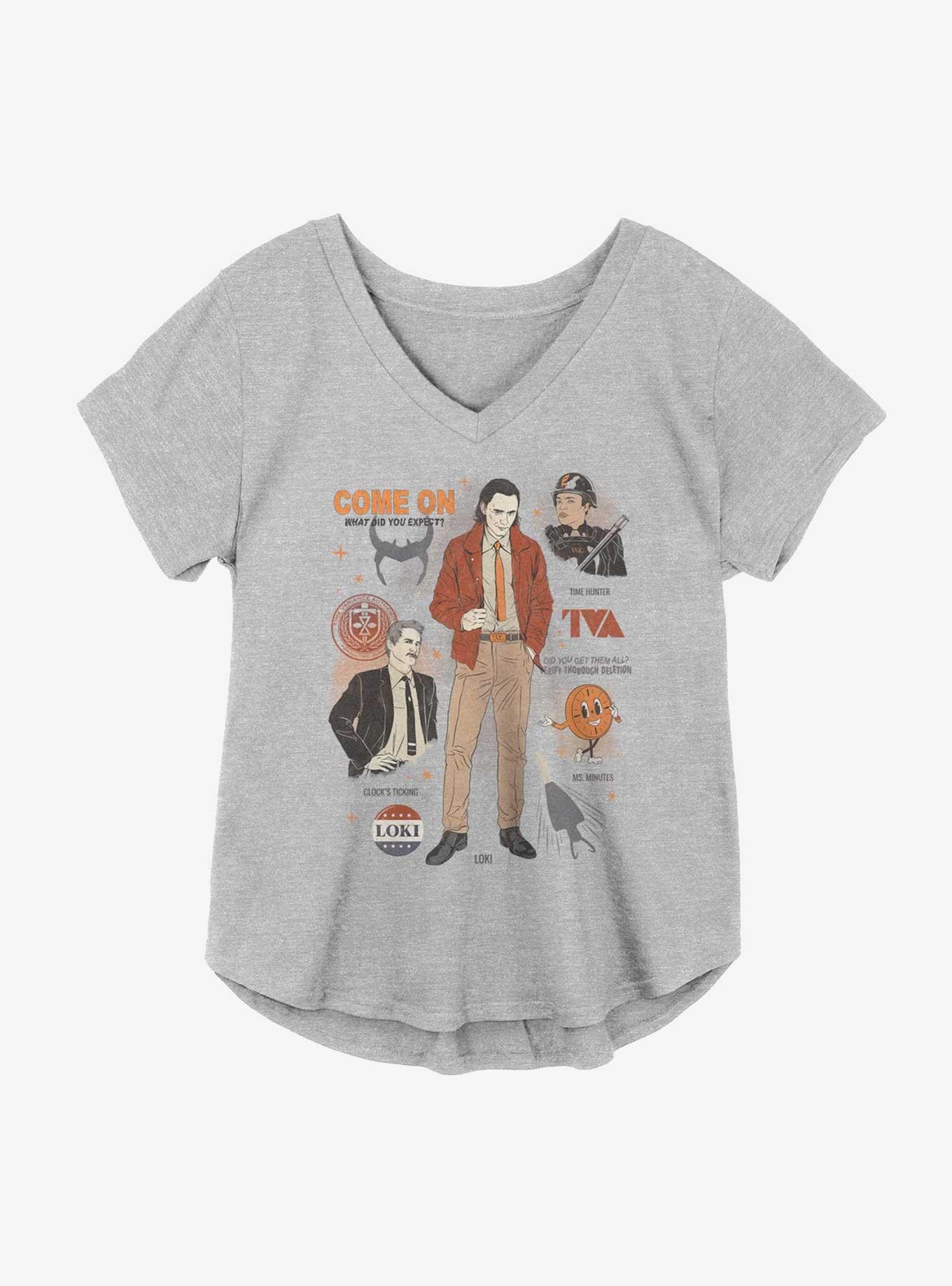 Marvel Loki Textbook Example Girls Plus Size T-Shirt, , hi-res