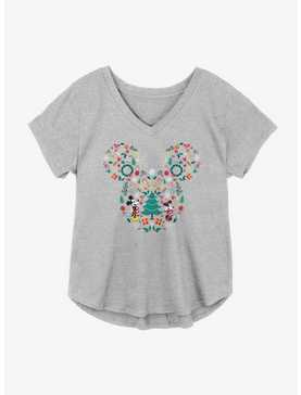 Disney Mickey Mouse Holiday Icons Girls Plus Size T-Shirt, , hi-res