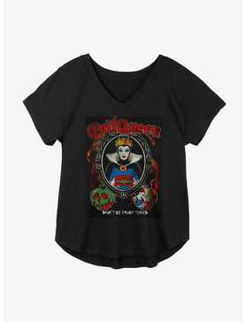 Disney Snow White And The Seven Dwarfs Evil Queen Girls Plus Size T-Shirt, , hi-res
