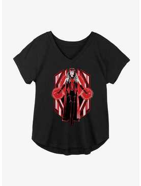 Marvel WandaVision Scarlet Witch Girls Plus Size T-Shirt, , hi-res