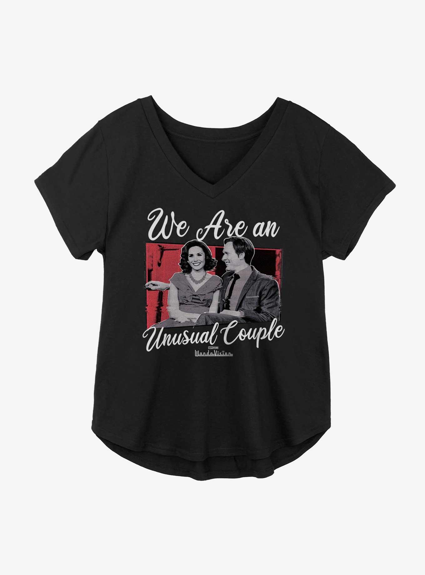 Marvel WandaVision Romantic Unusual Couple Girls Plus Size T-Shirt, , hi-res