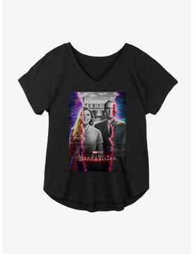 Marvel WandaVision Teaser Poster Girls Plus Size T-Shirt, , hi-res