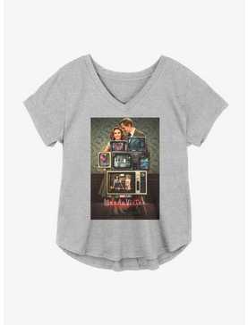 Marvel WandaVision Through The Years Girls Plus Size T-Shirt, , hi-res