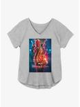 Marvel WandaVision TV Magic Poster Girls Plus Size T-Shirt, HEATHER GR, hi-res