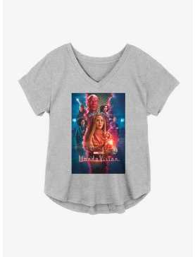 Marvel WandaVision TV Magic Poster Girls Plus Size T-Shirt, , hi-res