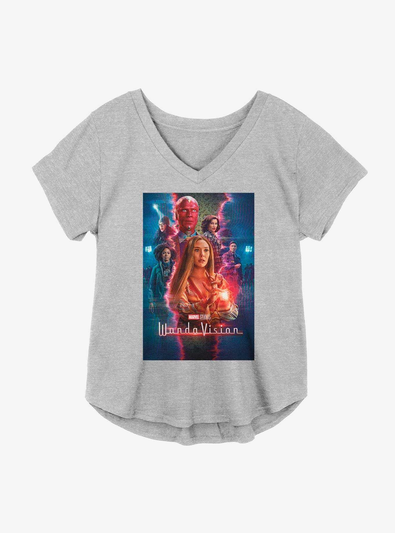 Marvel WandaVision TV Magic Poster Girls Plus Size T-Shirt, , hi-res