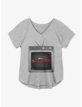 Marvel WandaVision On TV Girls Plus Size T-Shirt, , hi-res