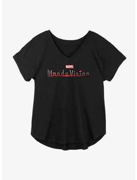Marvel Wandavion Title Logo Girls Plus Size T-Shirt, , hi-res
