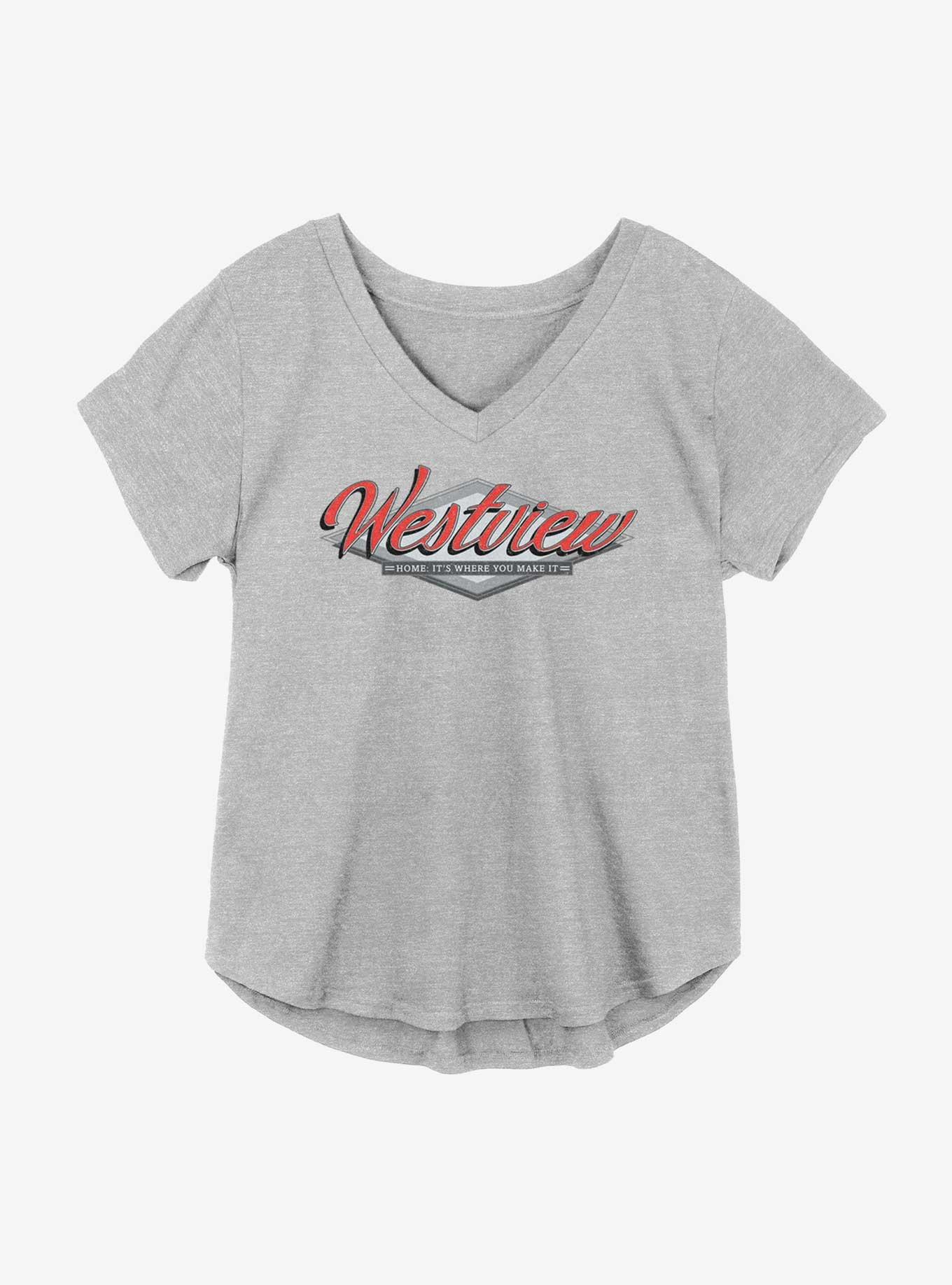 Marvel WandaVision Westview Girls Plus Size T-Shirt