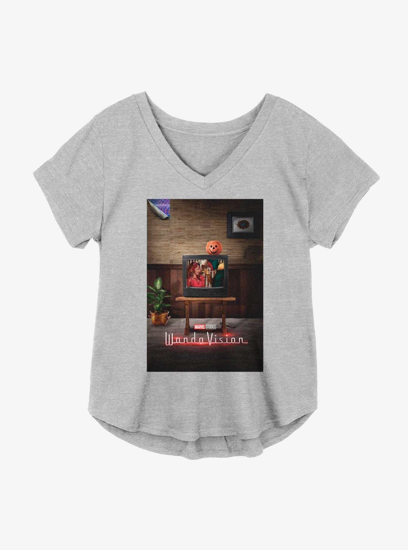 Marvel WandaVision Halloween Episode Poster Girls Plus Size T-Shirt, , hi-res