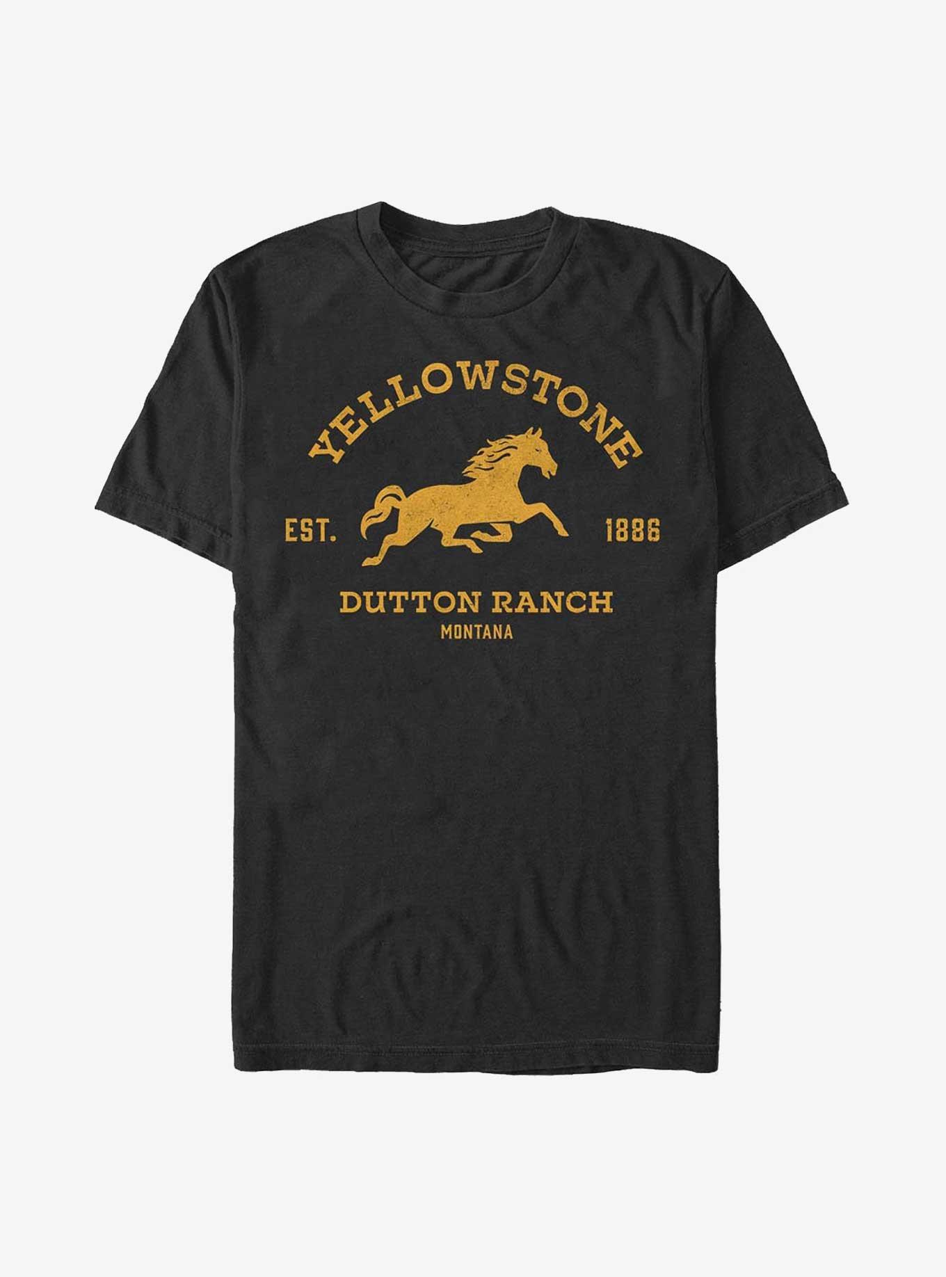 Yellowstone Dutton Ranch Badge T-Shirt, , hi-res