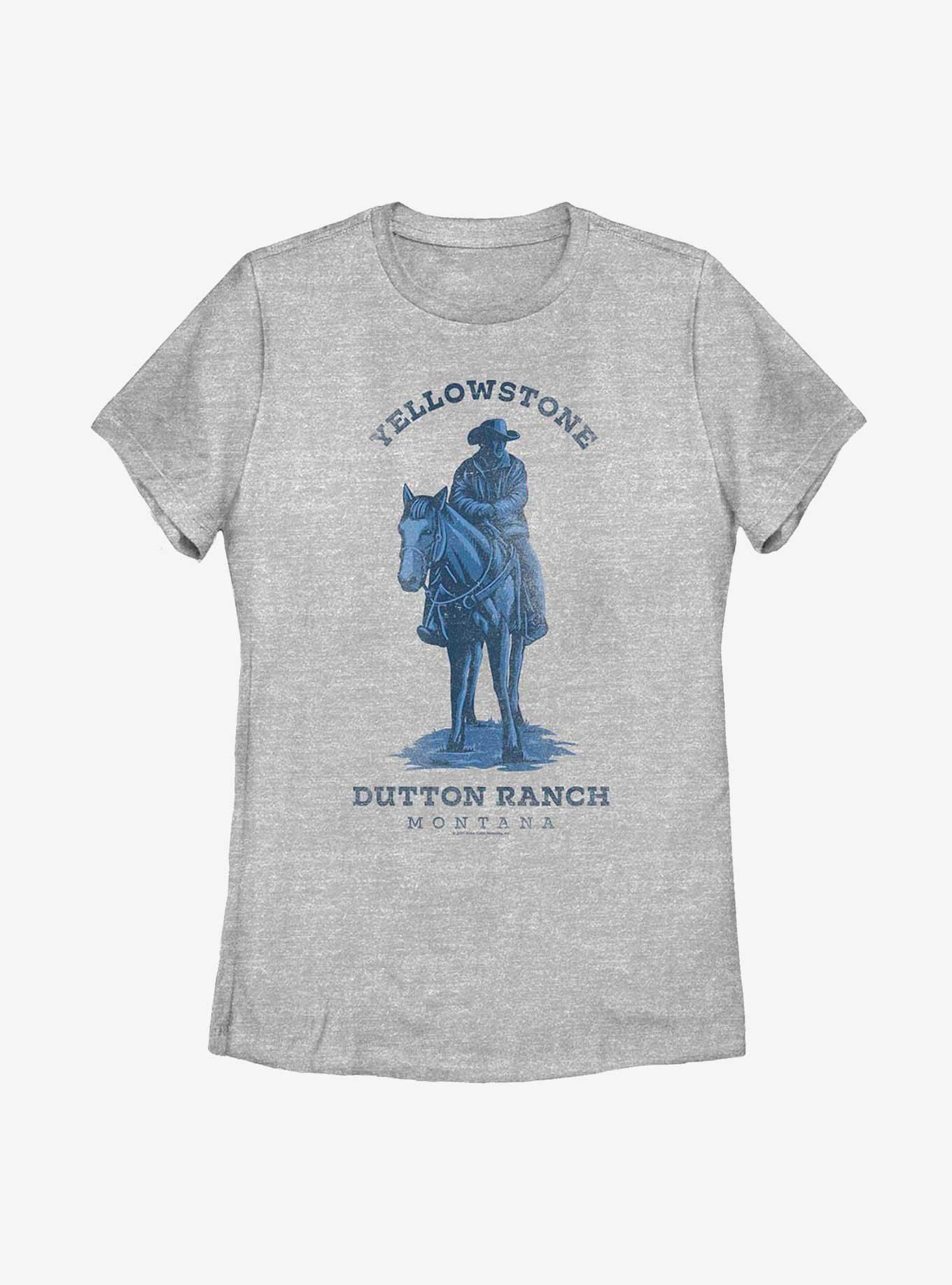 Yellowstone Dutton Ranch Womens T-Shirt, ATH HTR, hi-res