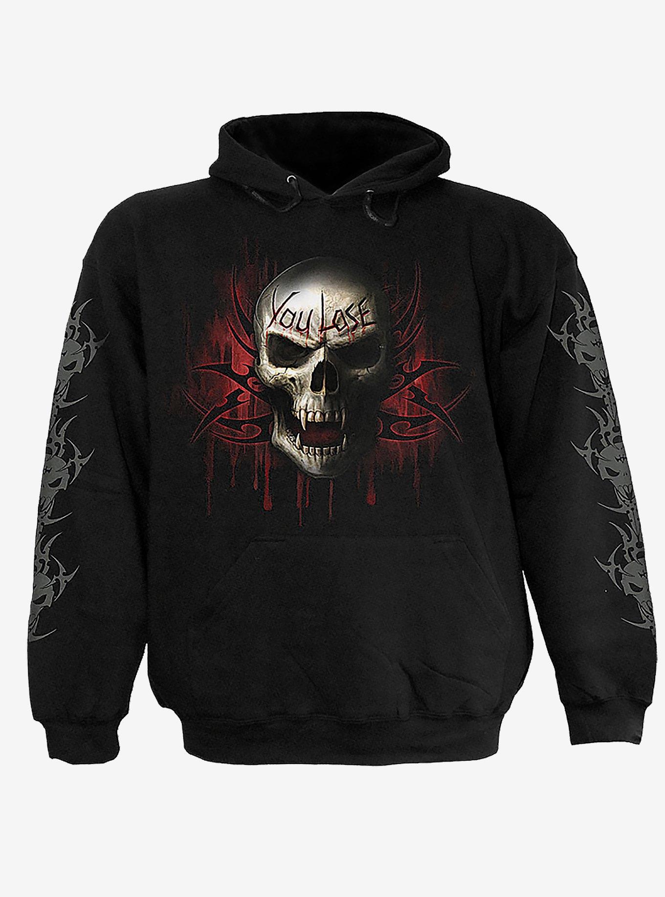 Game Over Hoodie, BLACK, hi-res