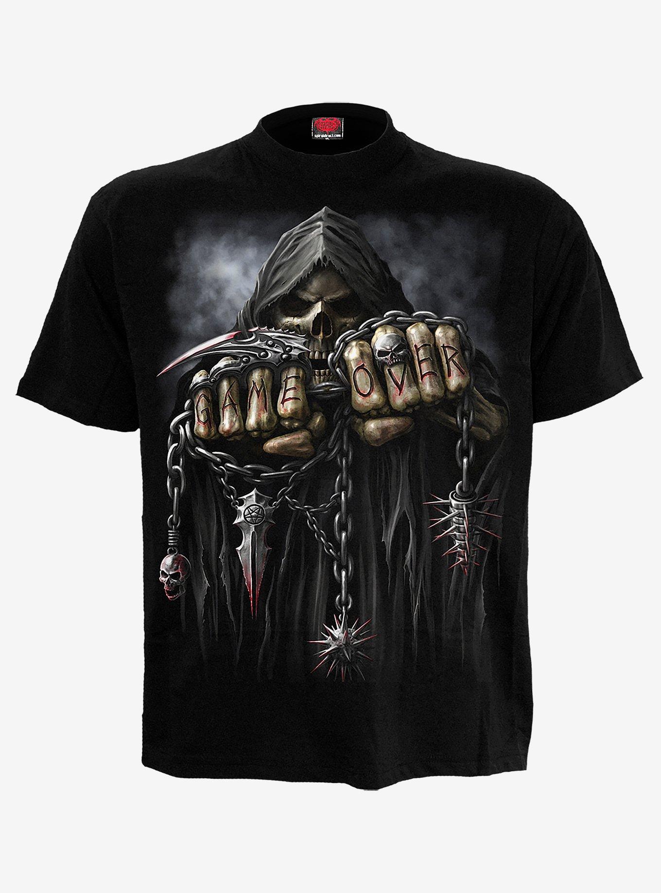Game Over T-Shirt, BLACK, hi-res
