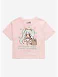 Hatsune Miku X Pusheen Girls Crop T-Shirt, MULTI, hi-res