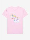 Care Bear Rainbow Bridge Boyfriend Fit Girl's T-Shirt, MULTI, hi-res