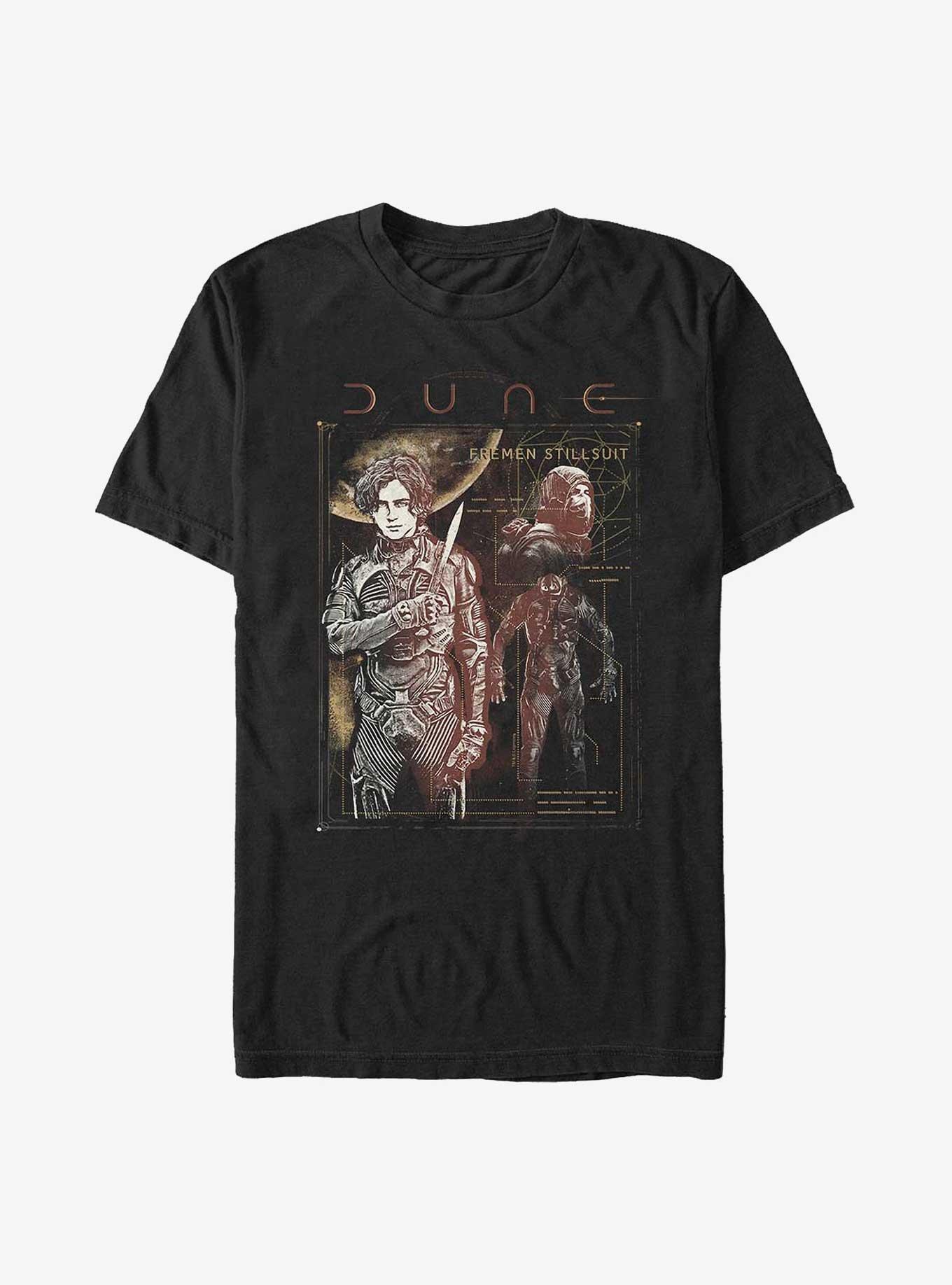 Dune Exoskeleton T-Shirt, BLACK, hi-res