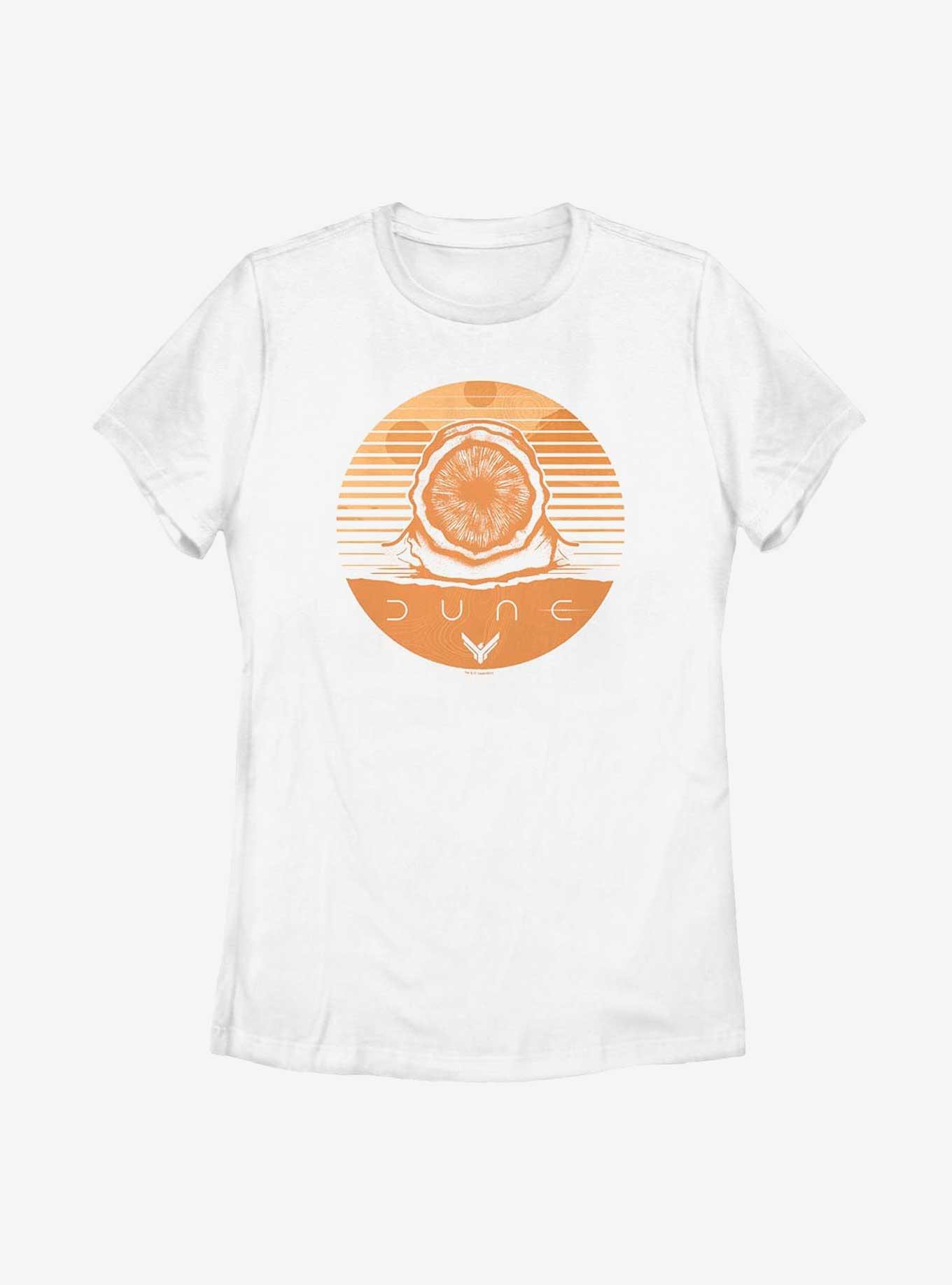 Dune Arrakis Stamp Womens T-Shirt, WHITE, hi-res