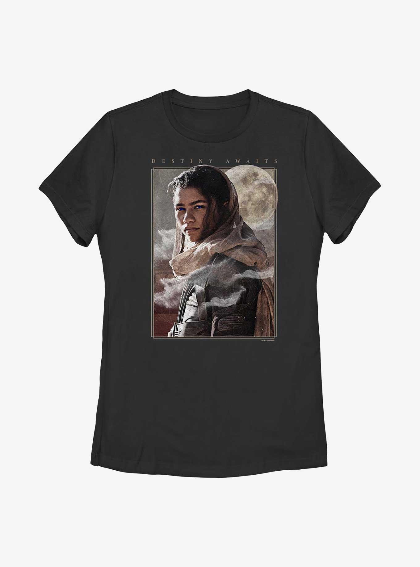 Dune Destiny Womens T-Shirt, BLACK, hi-res
