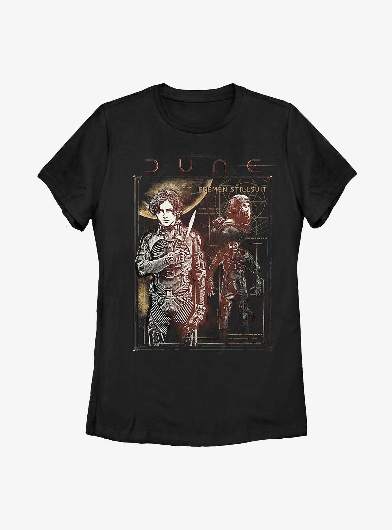 Dune Exoskeleton Womens T-Shirt, CHARCOAL, hi-res