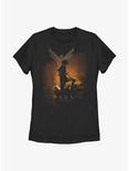 Dune Paul Geo Grunge Womens T-Shirt, BLACK, hi-res