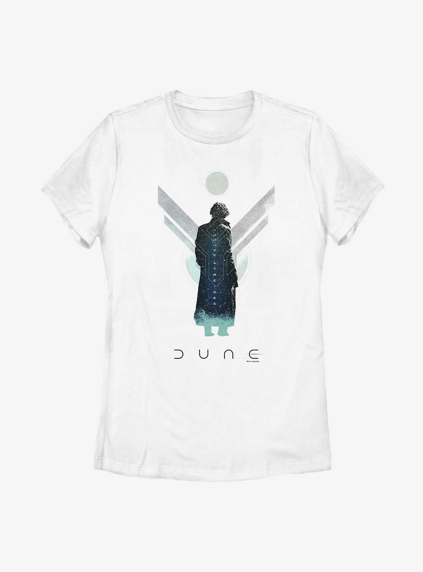 Dune Teal Dune Womens T-Shirt, WHITE, hi-res