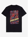 Marvel Spider-Man Spider-Geddon Collage T-Shirt - BoxLunch Exclusive, BLACK, hi-res