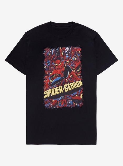 Marvel Spider-Man Spider-Geddon Collage T-Shirt - BoxLunch Exclusive ...