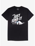 Just Send It Drifting T-Shirt By Shinya, BLACK, hi-res
