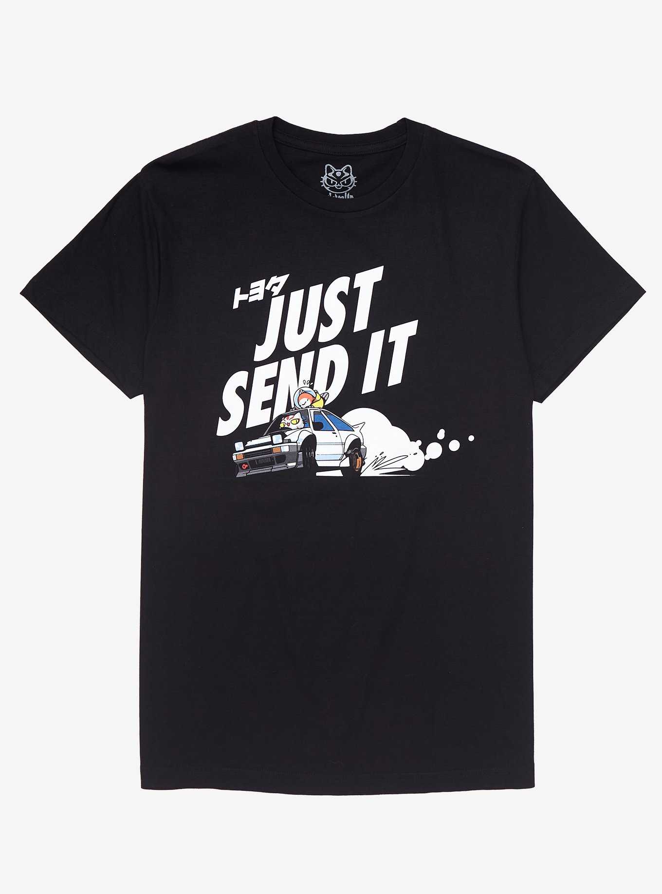 Just Send It Drifting T-Shirt By Shinya, , hi-res