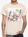 Fairy & Frog Friends T-Shirt By Iz Ptica, BLACK, hi-res