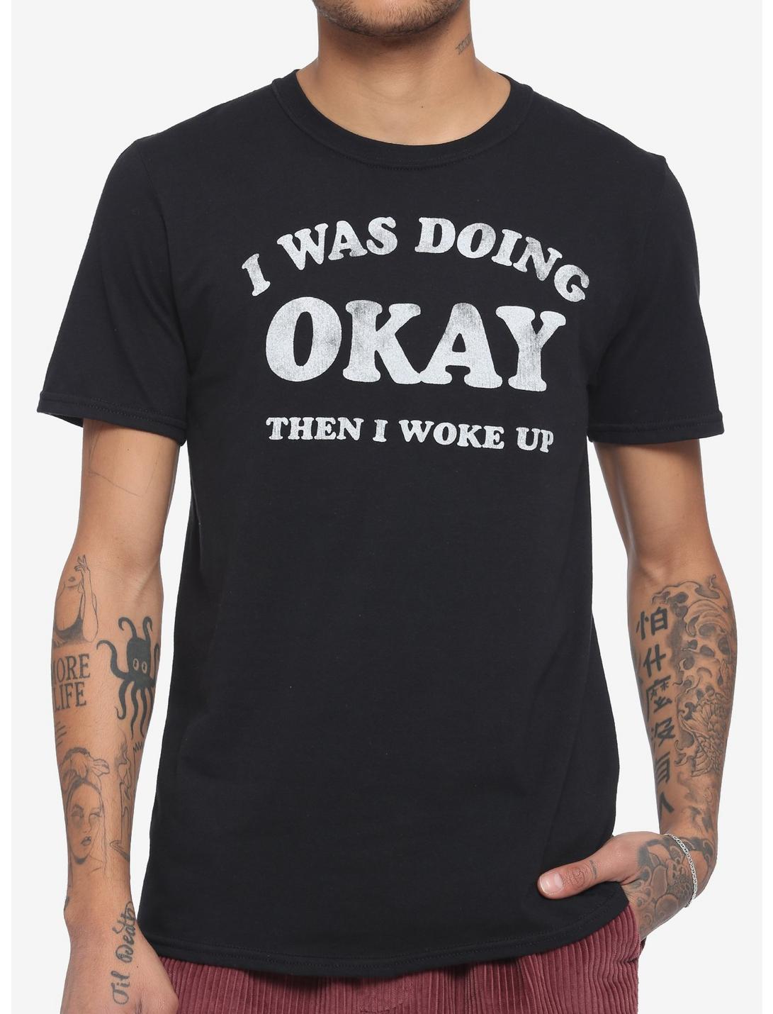 Doing Okay T-Shirt, BLACK, hi-res