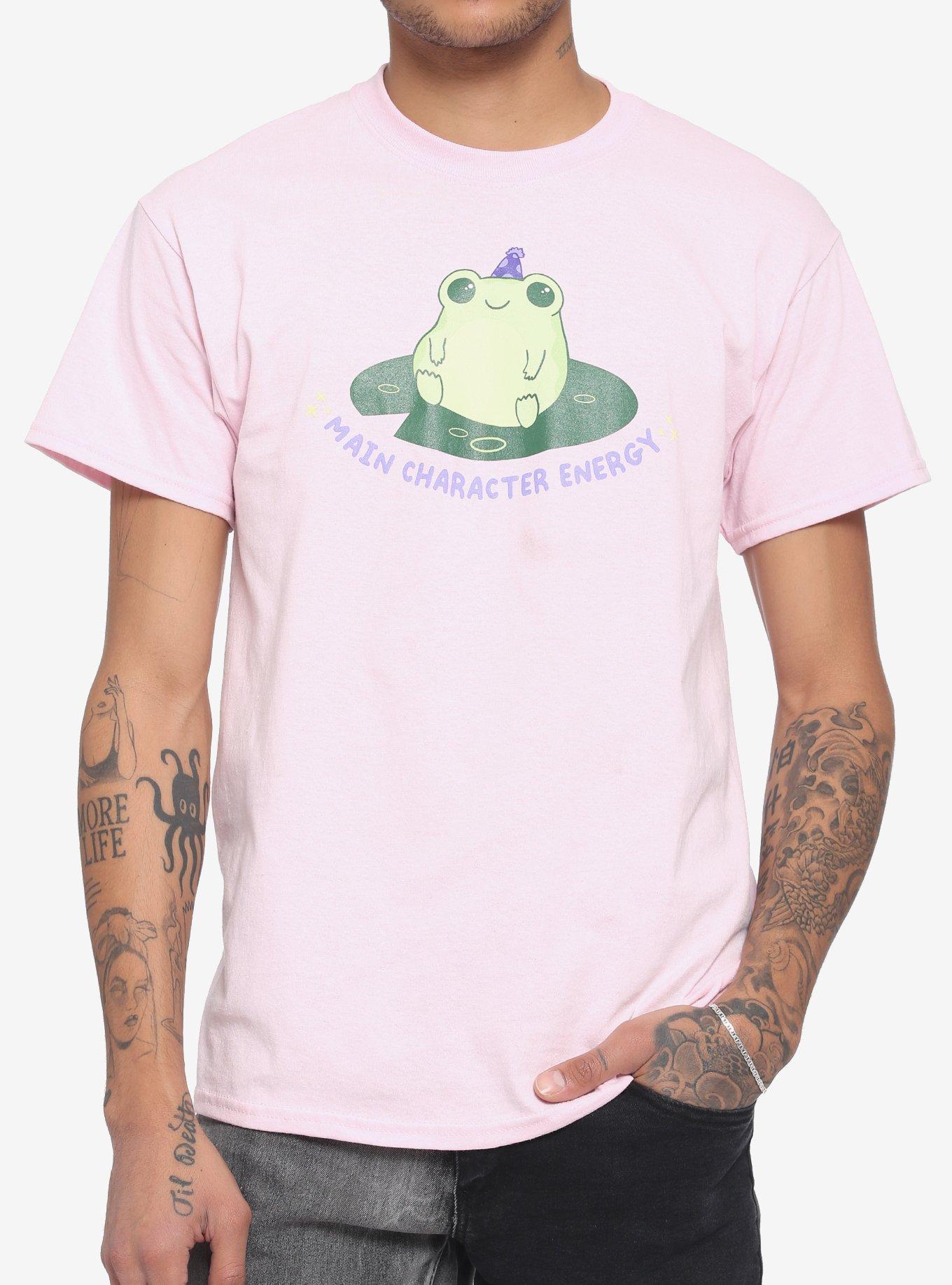 Main Character Energy T-Shirt, LIGHT PINK, hi-res