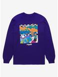 Marvel Spider-Man Classic Villains Long Sleeve T-Shirt - BoxLunch Exclusive, PURPLE, hi-res