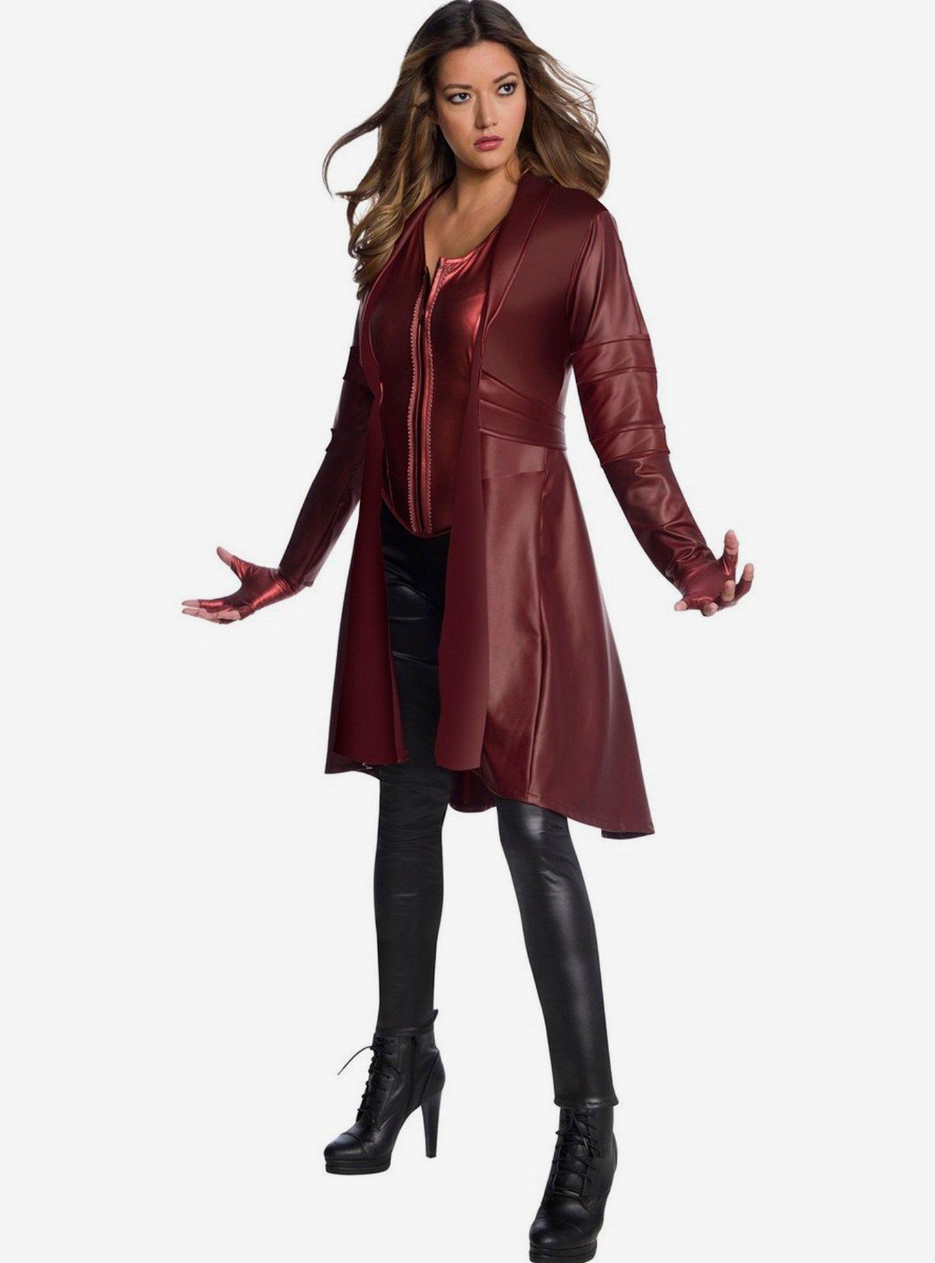 Marvel Avengers: Endgame Scarlet Witch Costume, RED, hi-res