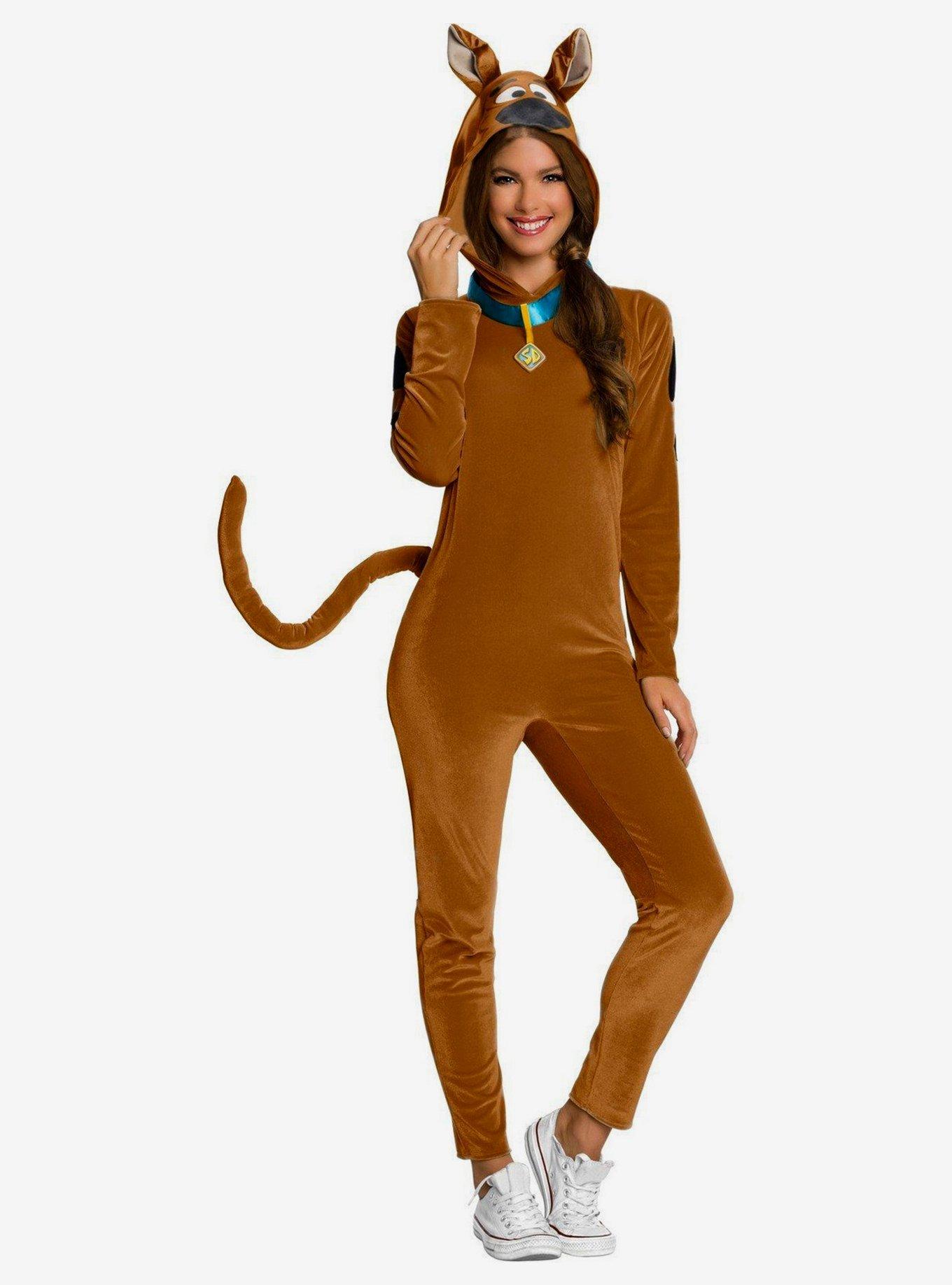 Scooby-Doo Female Costume, BROWN, hi-res