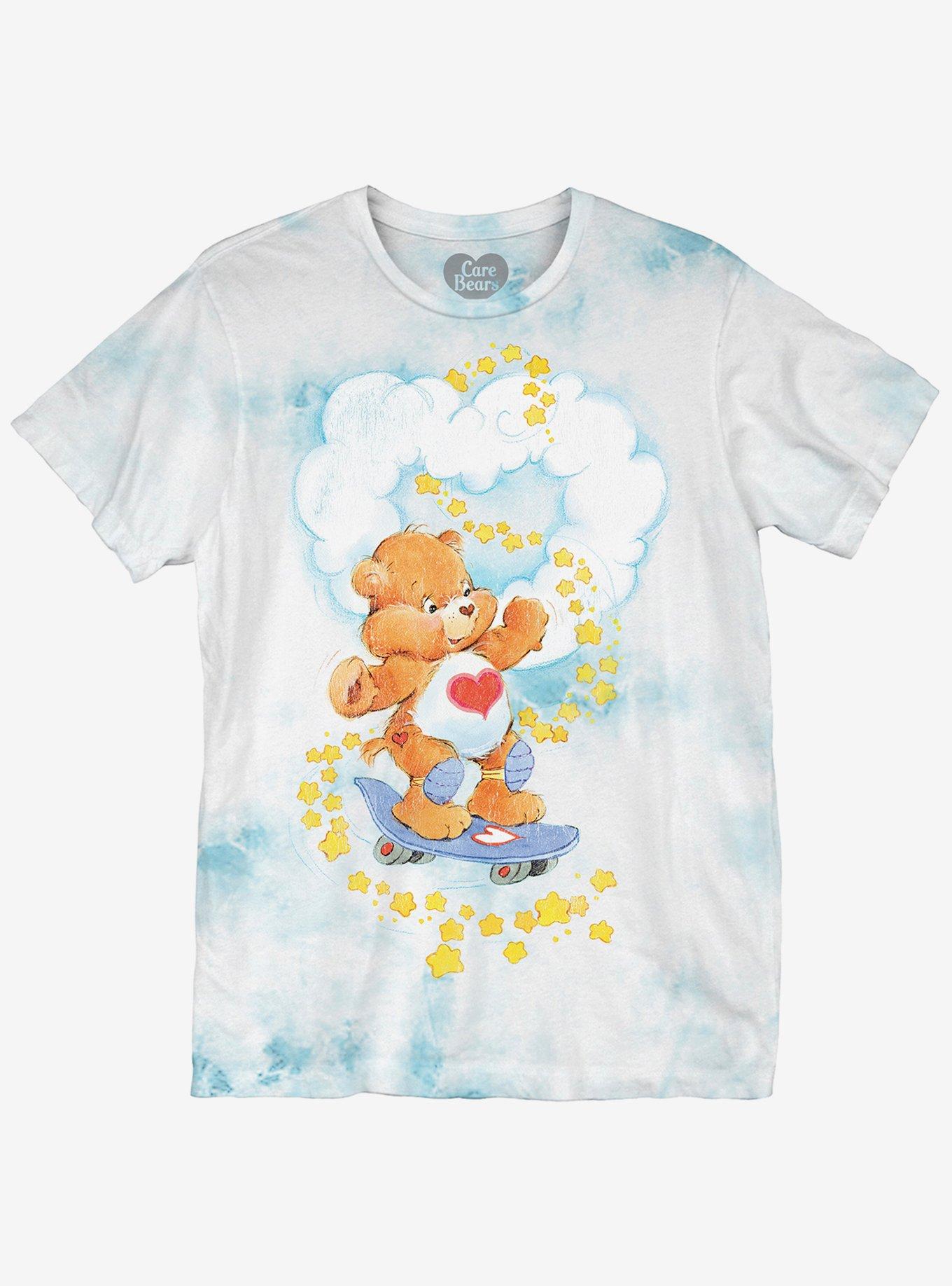 Care Bears Tenderheart Bear Skating Boyfriend Fit Girls T-Shirt, MULTI, hi-res