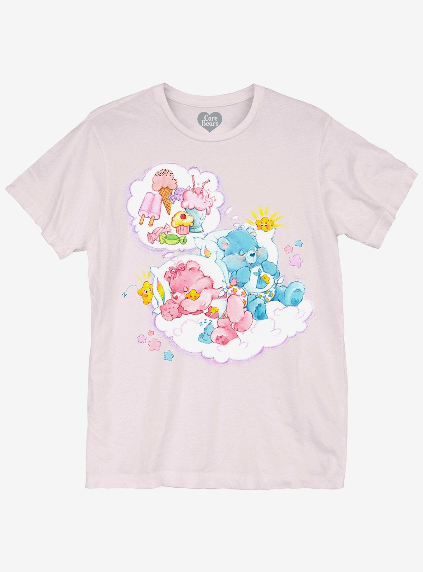 Care Bears Hugs & Tugs Sweets Boyfriend Fit Girls T-Shirt, MULTI, hi-res