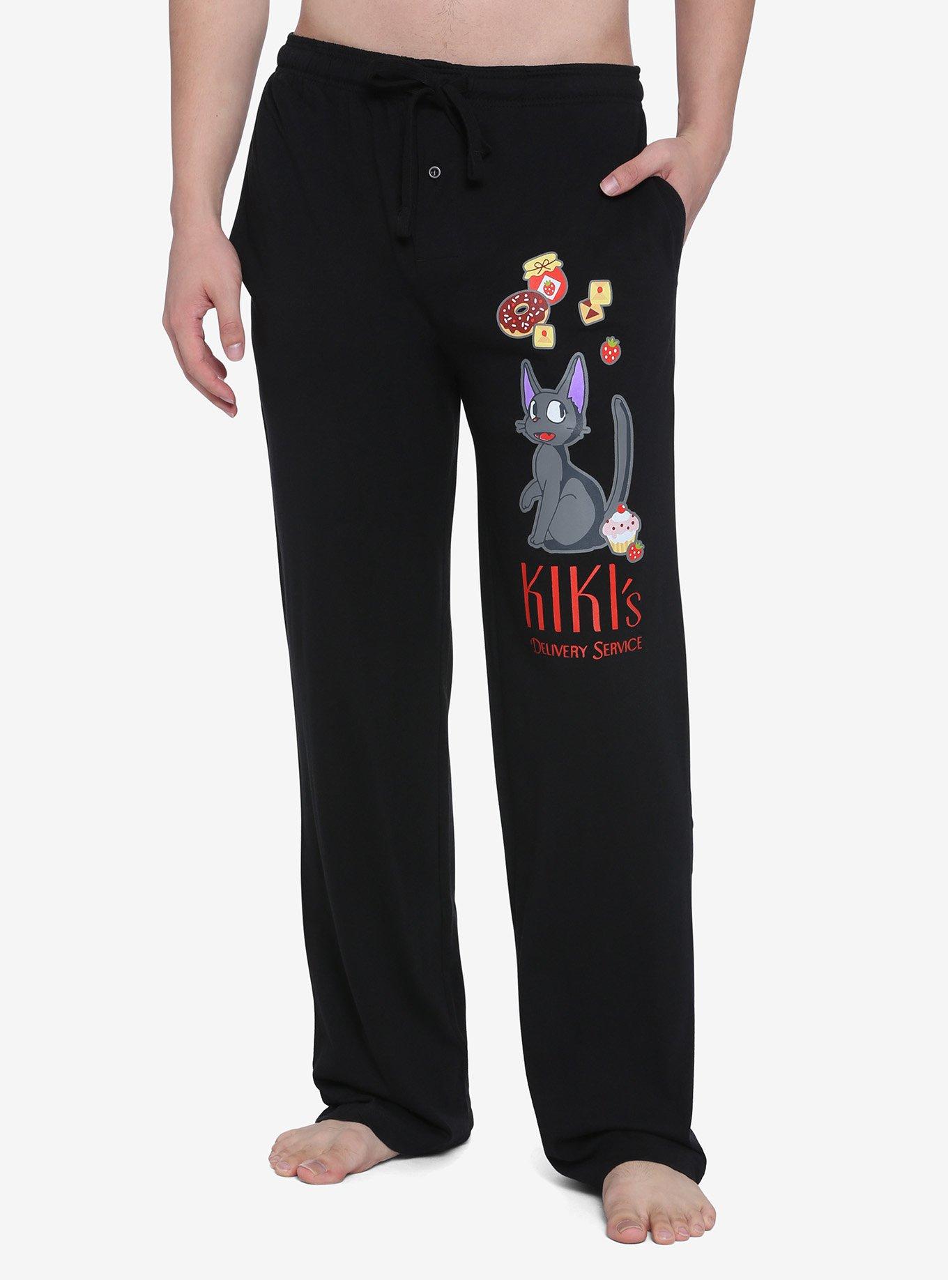 Studio Ghibli Kiki s Delivery Service Jiji Pastries Pajama Pants