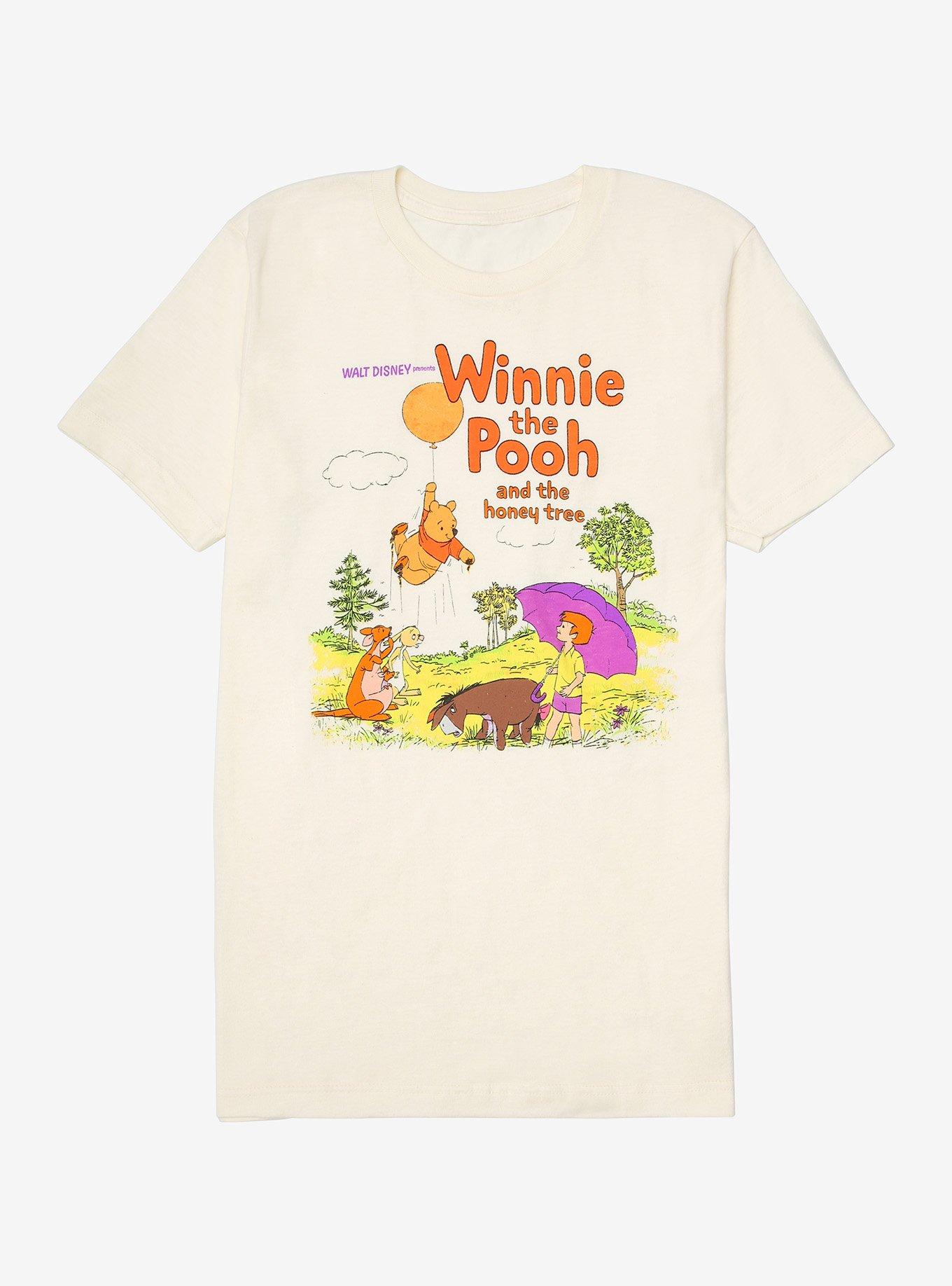 Disney Winnie The Pooh Balloon Boyfriend Fit Girls T-Shirt, MULTI, hi-res