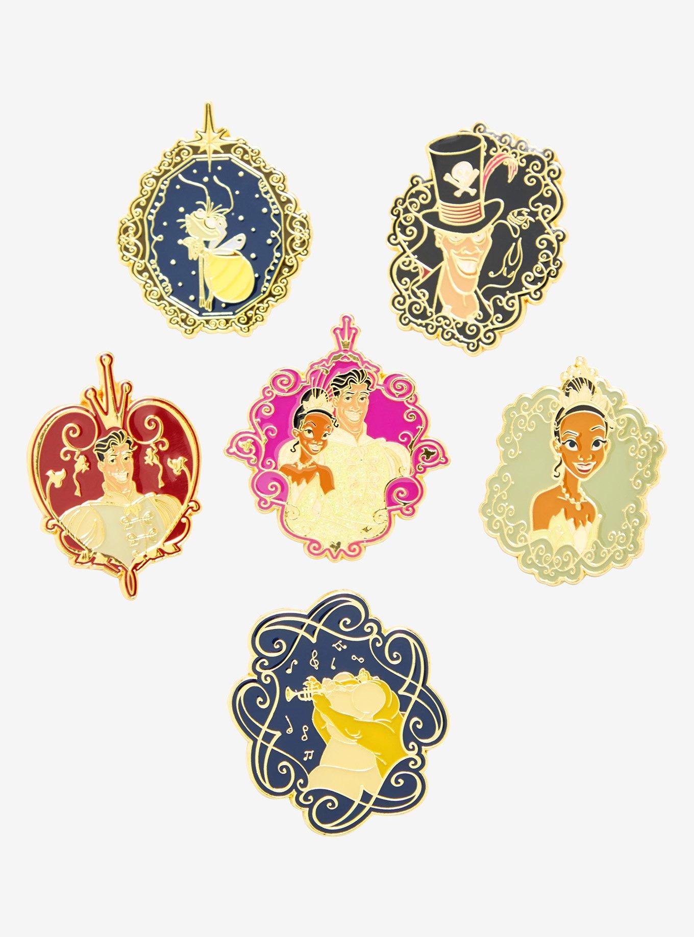 Tiana Princess & the Frog Embroidery Pin Trading Book Bag Disney Pin  Collection