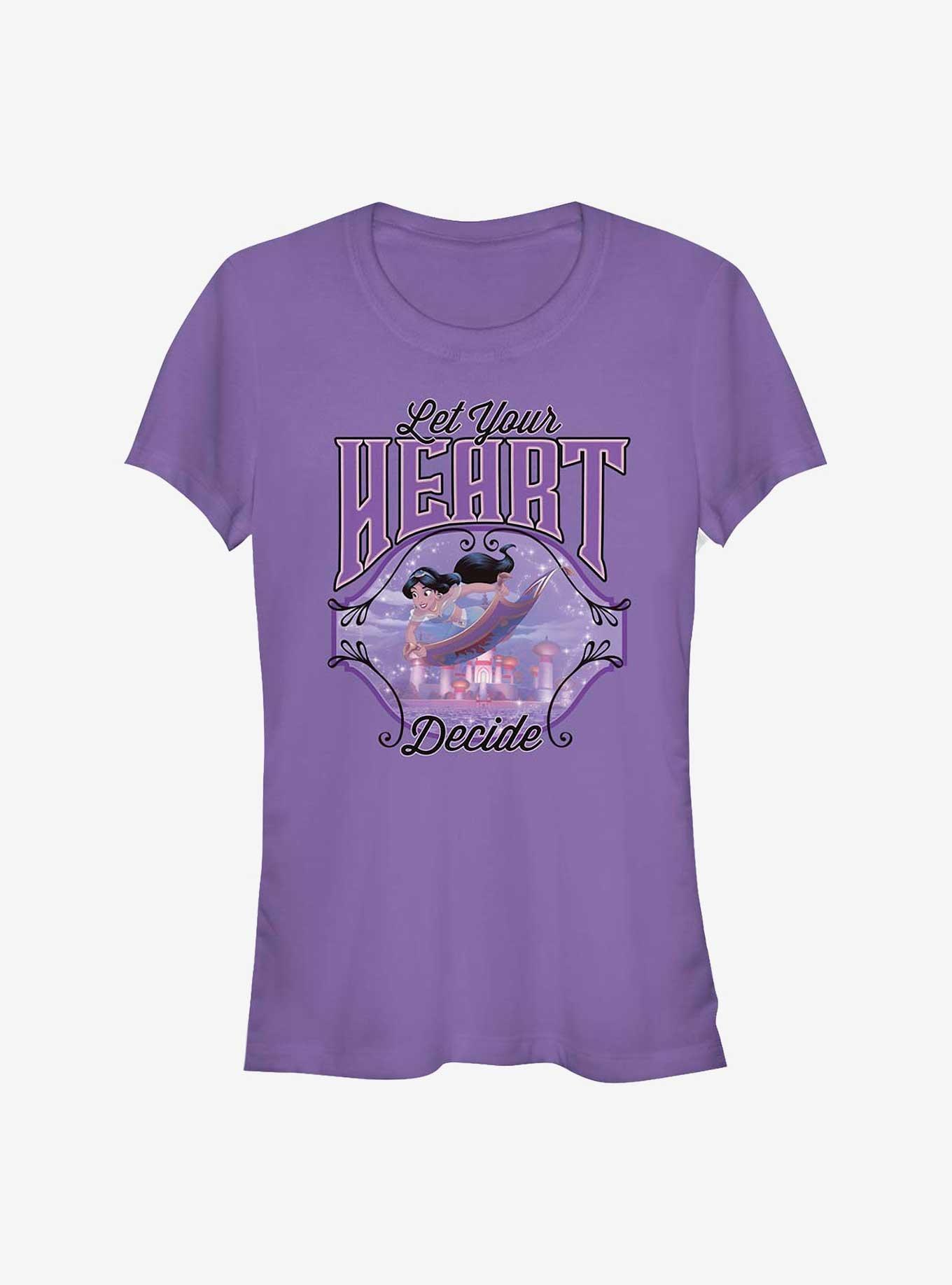 Disney Aladdin Jasmine In The Sky Girls T-Shirt, PURPLE, hi-res