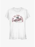 Back To The Future Vintage Logo Since 85 Girls T-Shirt, WHITE, hi-res