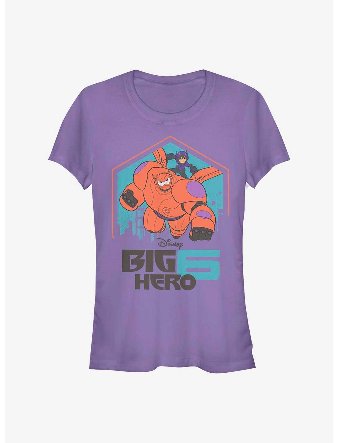 Disney Pixar Big Hero 6 Flight Girls T-Shirt, PURPLE, hi-res
