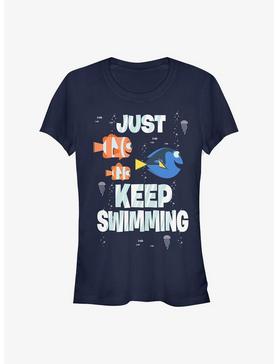 Disney Pixar Finding Nemo Just Keep Swimming Girls T-Shirt, , hi-res