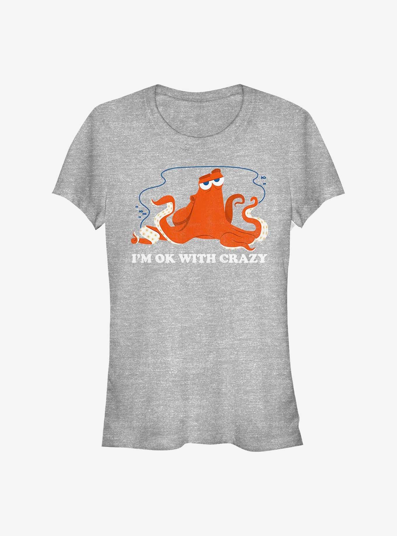 Disney Pixar Finding Nemo Okay With Crazy Girls T-Shirt, , hi-res
