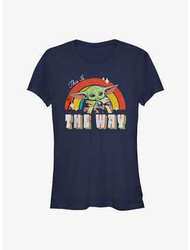 Star Wars The Mandalorian This Is The Way Rainbow Girls T-Shirt, , hi-res