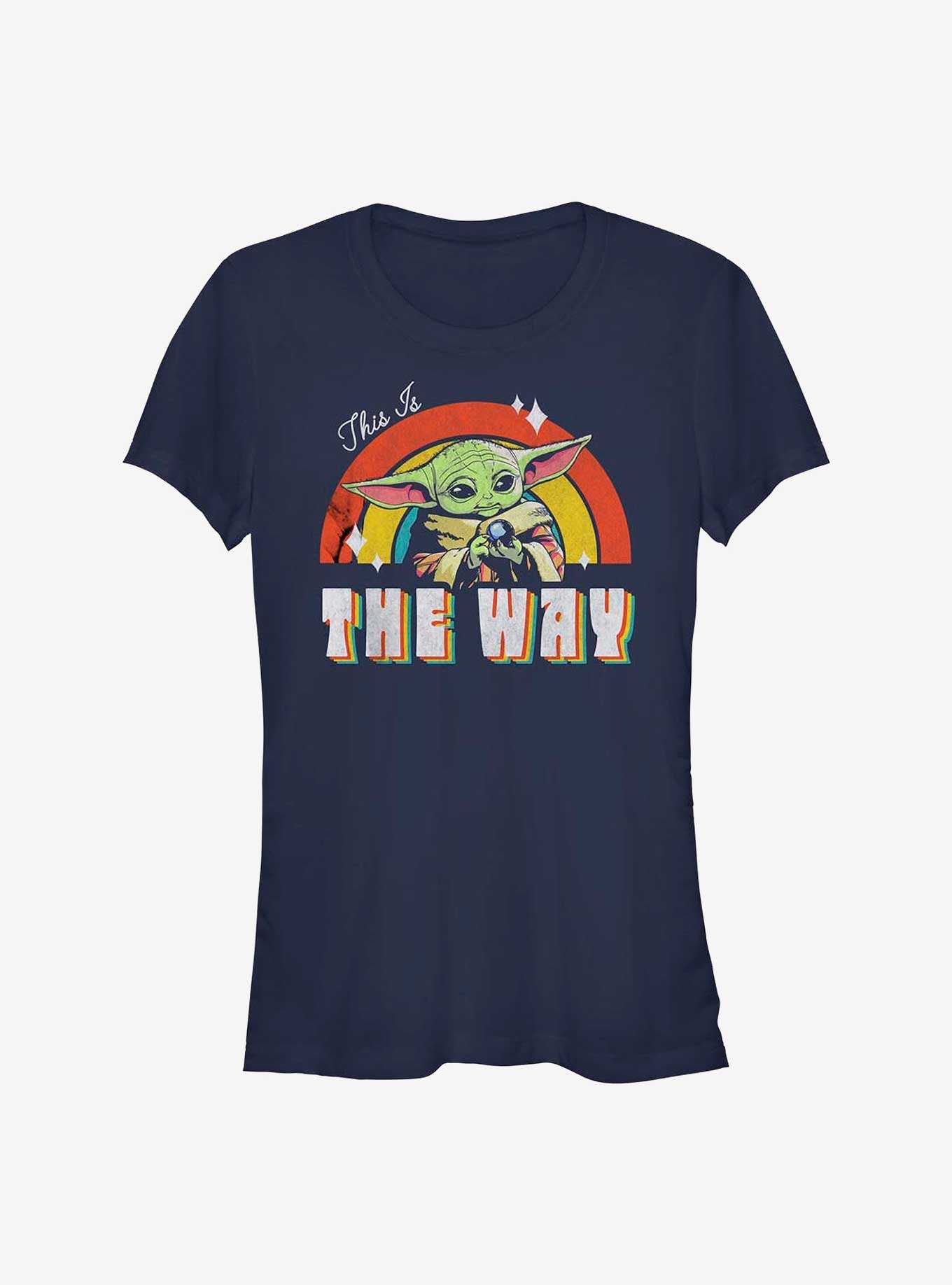 Star Wars The Mandalorian This Is The Way Rainbow Girls T-Shirt, , hi-res