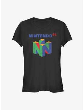 Nintendo N64 Logo Girls T-Shirt, , hi-res