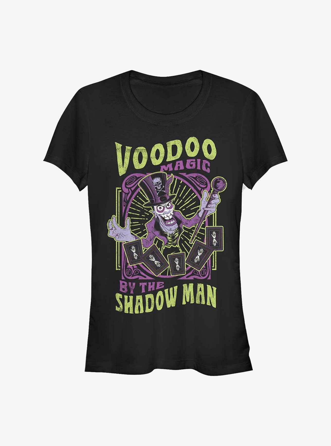 Disney Princess And The Frog Voodoo Magic By The Shadow Man Girls T-Shirt, BLACK, hi-res